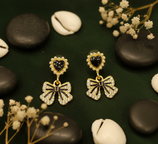 Sweetheart Sparkle Drop Earrings