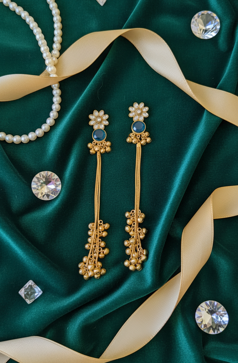 Petal Bloom Cascade Earring