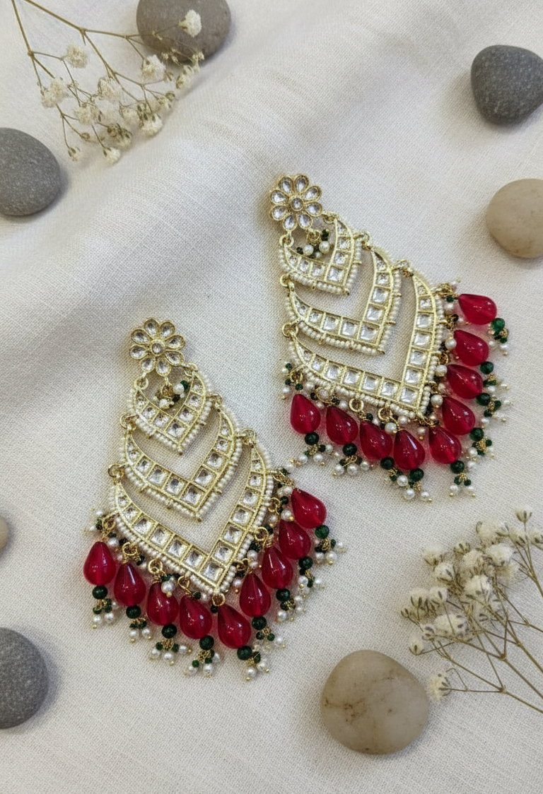 Tiered Drop Earrings