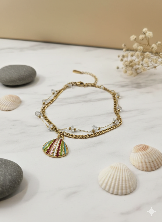 The Ocean Whisper Adjustable Bracelet