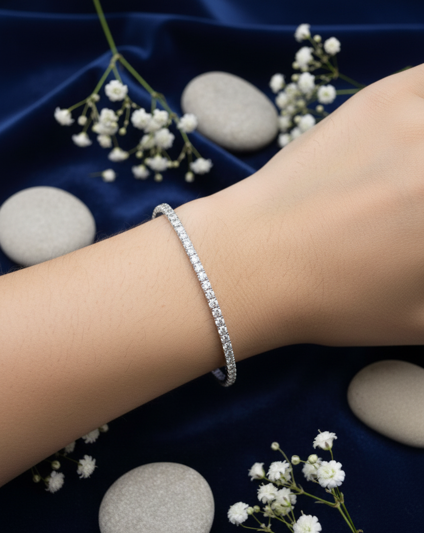 Dazzling Diamond Tennis Bracelet