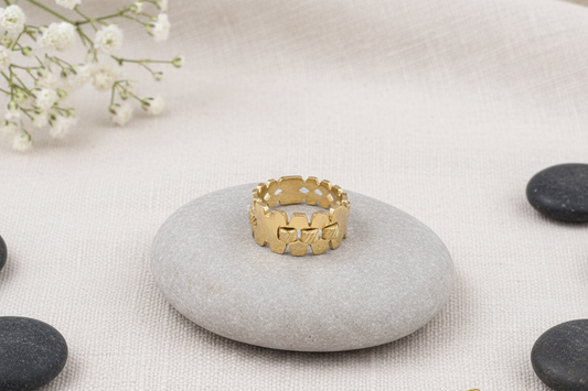 Modern Chain Link Ring