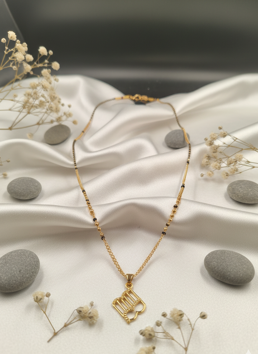 Geometric Charm Mangalsutra