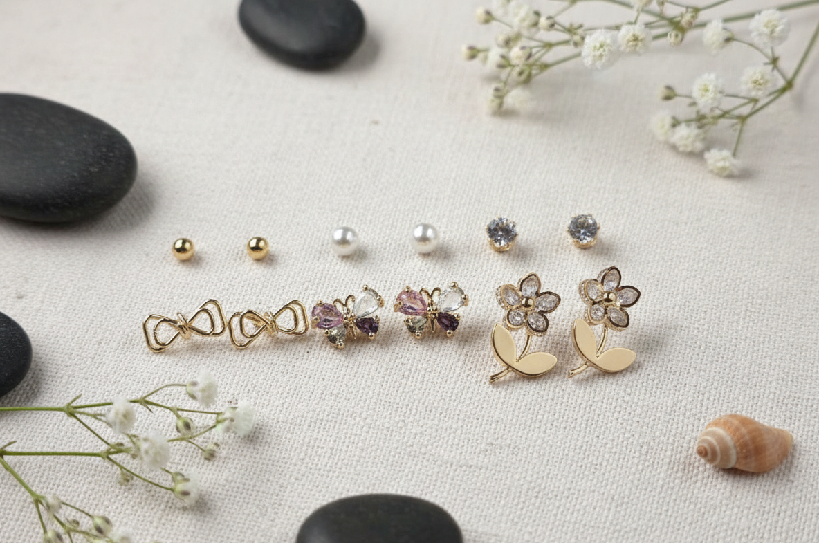 Enchanted Garden Studs