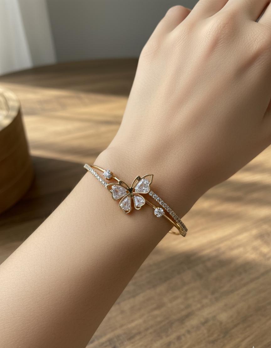 Fluttering Sparkle Bracelet