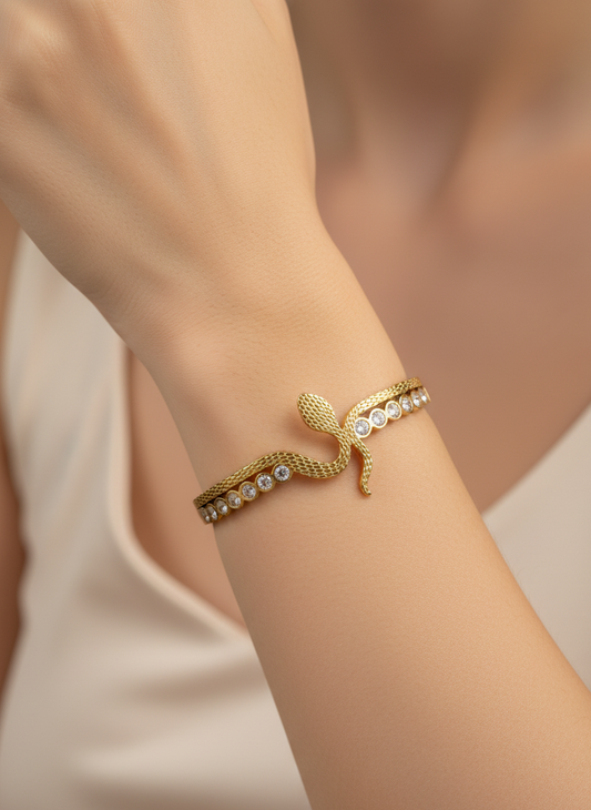 Serpent's Embrace Bracelet