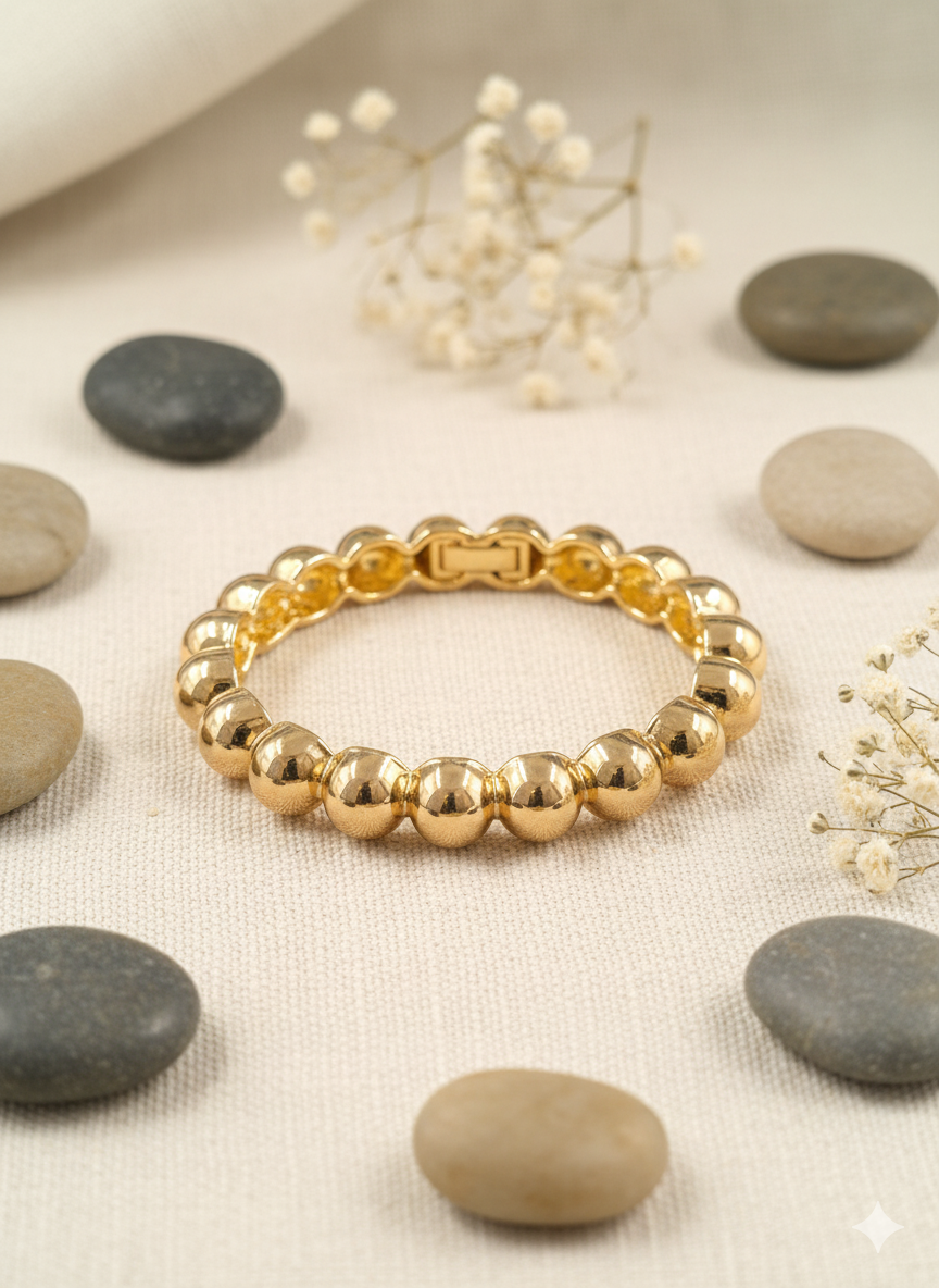 Golden Orb Bracelet