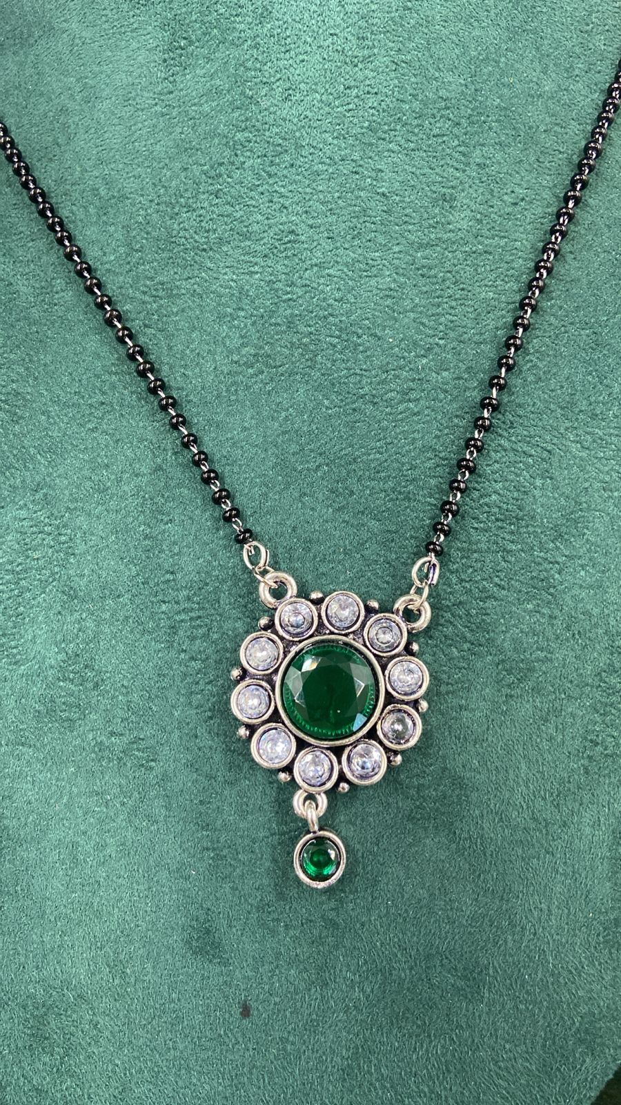 The "Celestial Aura" Clear Stone Necklace