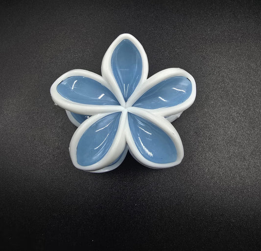 Aqua Bloom Hair Claw