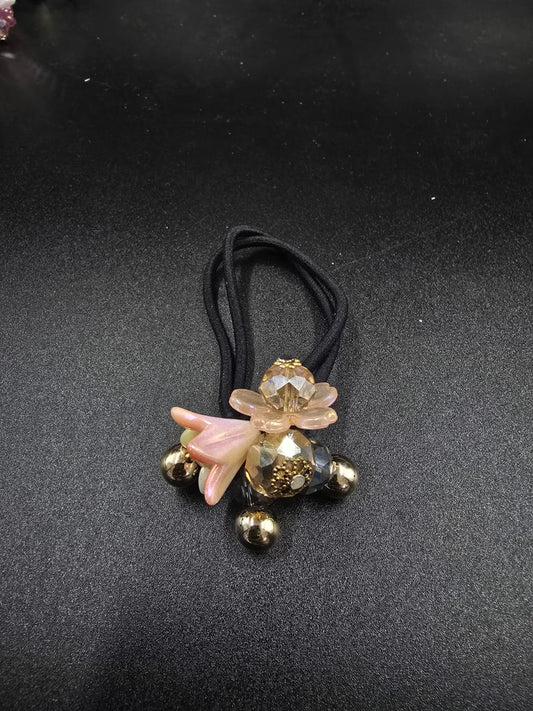 Azure Bloom Hair Tie