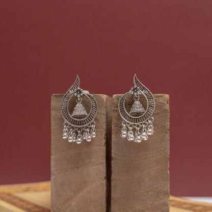 Oxidised Earrings (Pack Of 4)