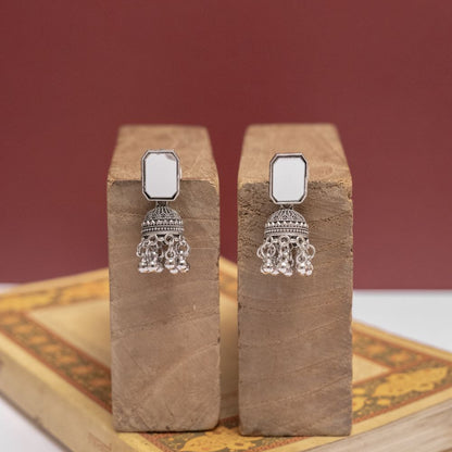 Oxidised Earrings (Pack Of 4)