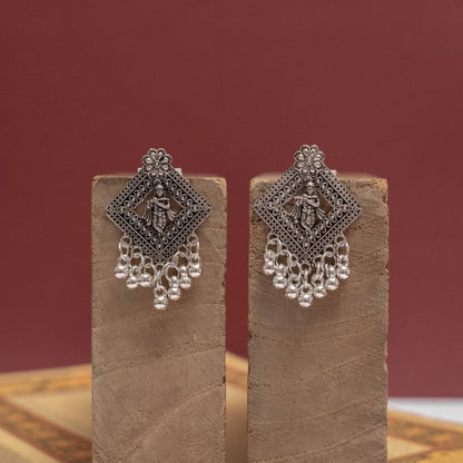 Oxidised Earrings (Pack Of 5)