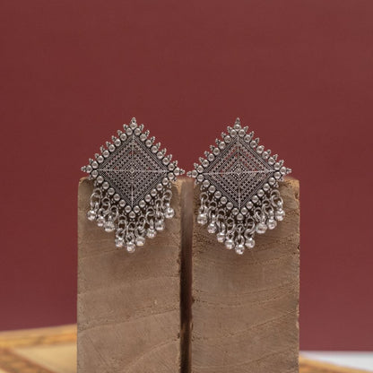 Oxidised Earrings (Pack Of 5)