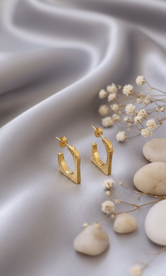 Golden Hour Hoop Earrings