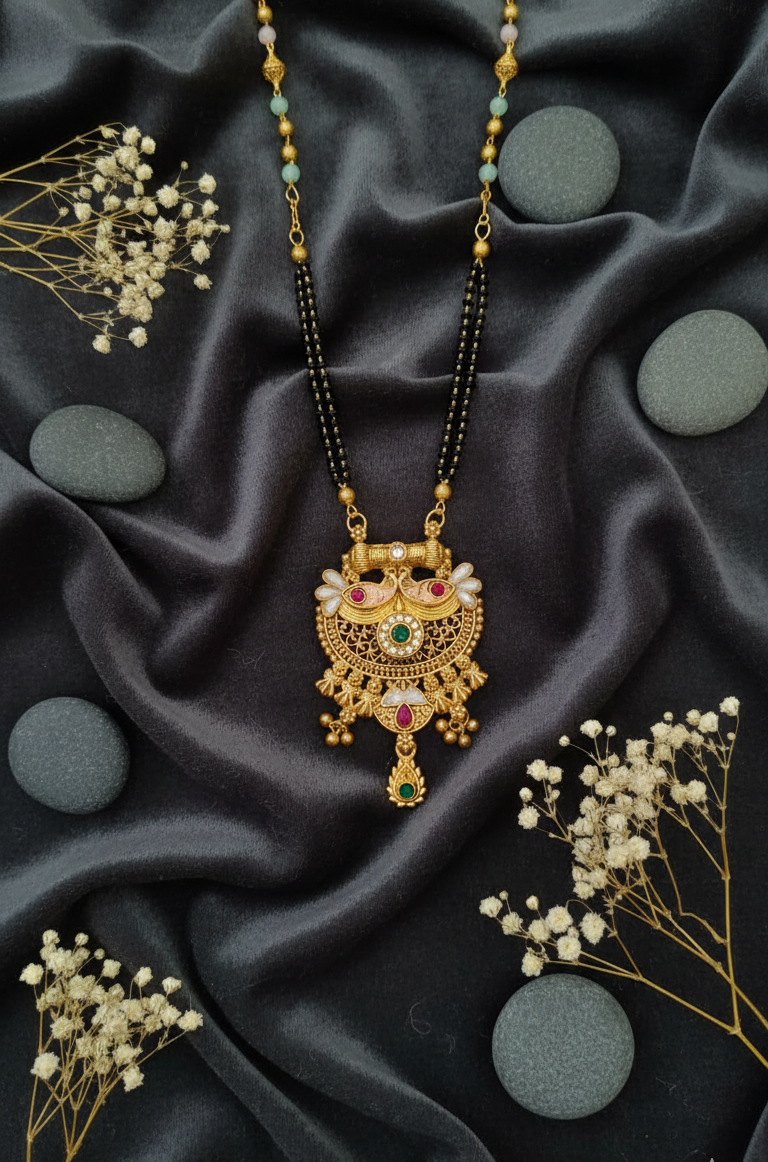 Royal Filigree" Statement Mangalsutra