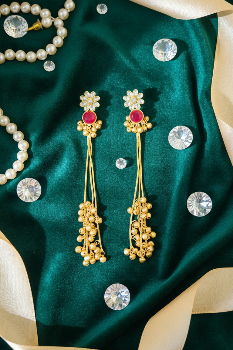 Petal Bloom Cascade Earring