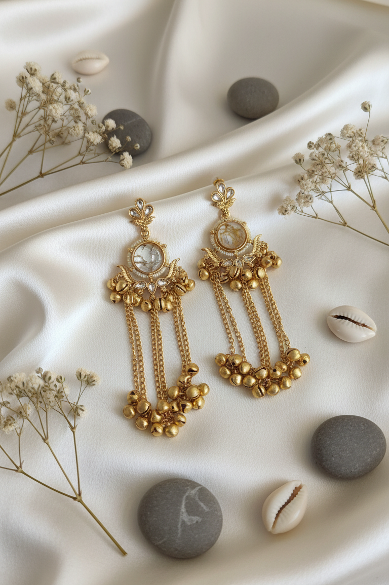 Golden Gypsy Dangler Earrings