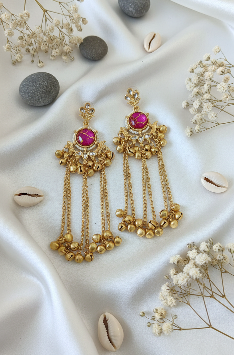 Golden Gypsy Dangler Earrings