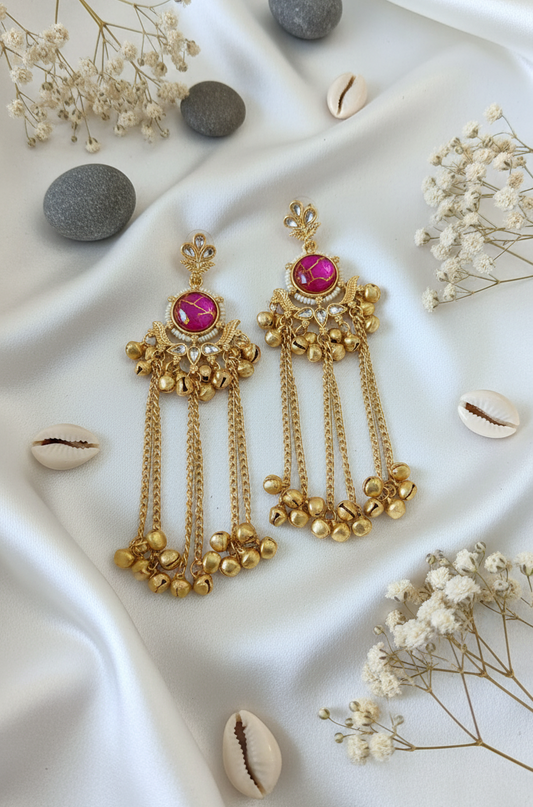 Golden Gypsy Dangler Earrings