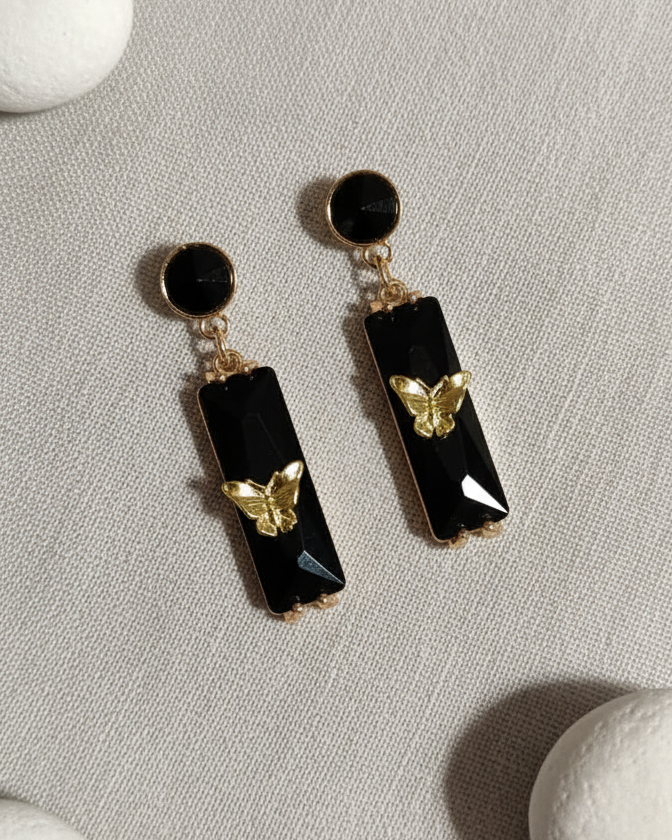 Butterfly Drop Earrings