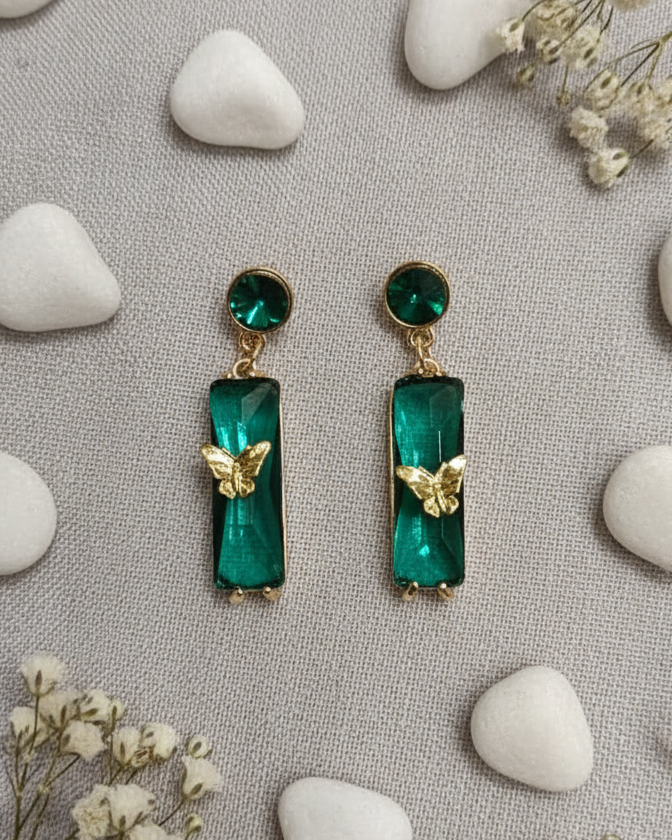 Butterfly Drop Earrings