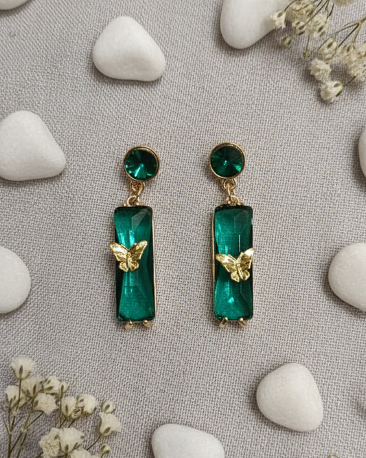 Butterfly Drop Earrings