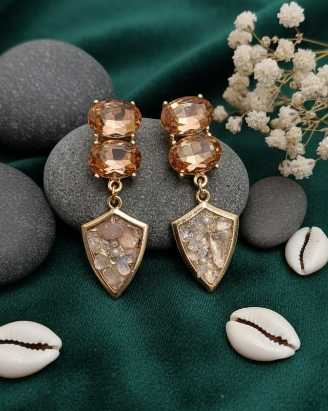 Moonlight Shimmer Drop Earrings