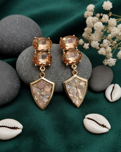 Moonlight Shimmer Drop Earrings