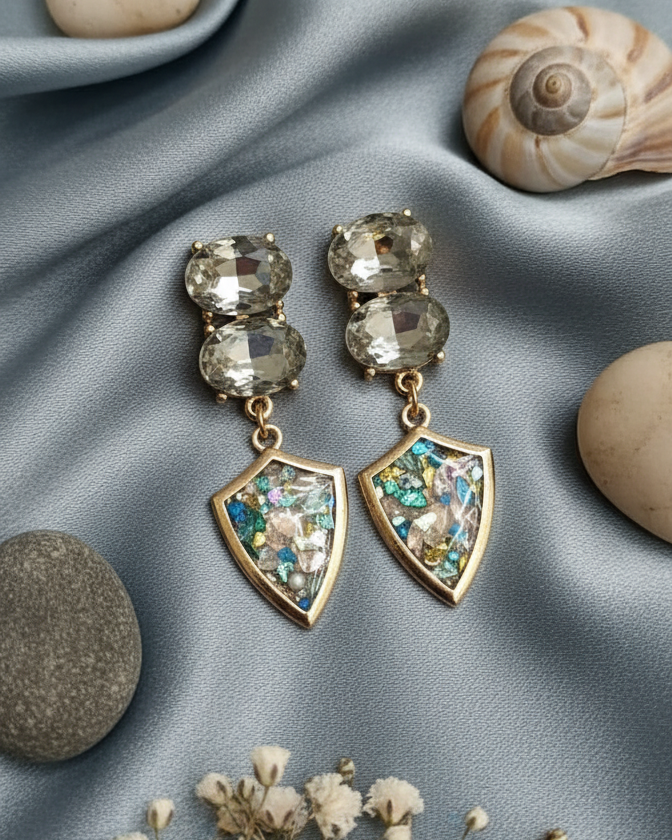 Moonlight Shimmer Drop Earrings