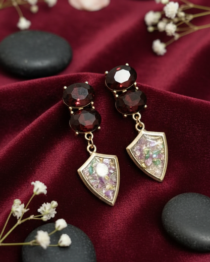 Moonlight Shimmer Drop Earrings