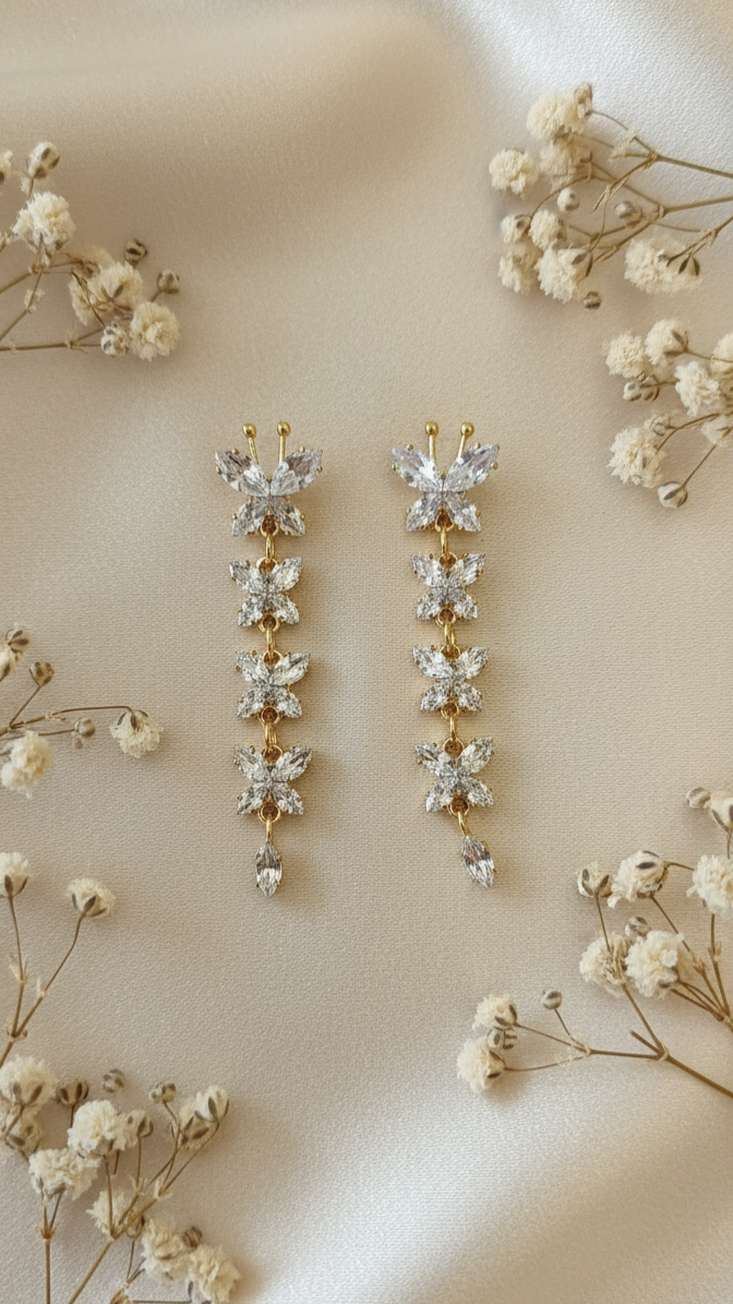 Fluttering Cascade Butterfly Drop