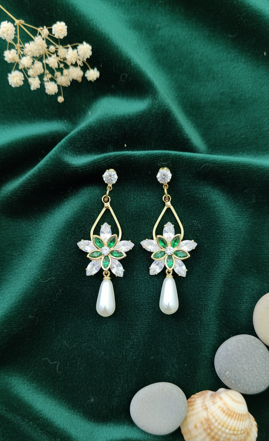 Eternal Bloom Drop Earrings
