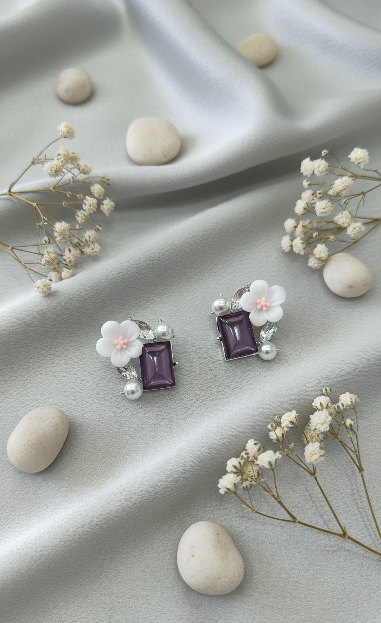 Bloom Drop Earrings