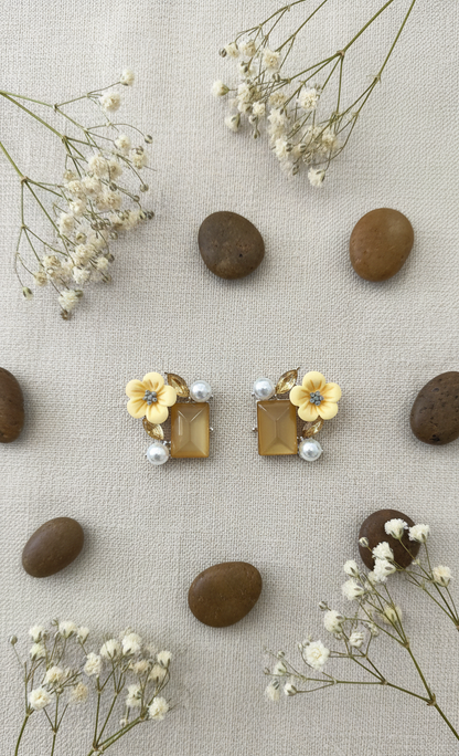 Bloom Drop Earrings