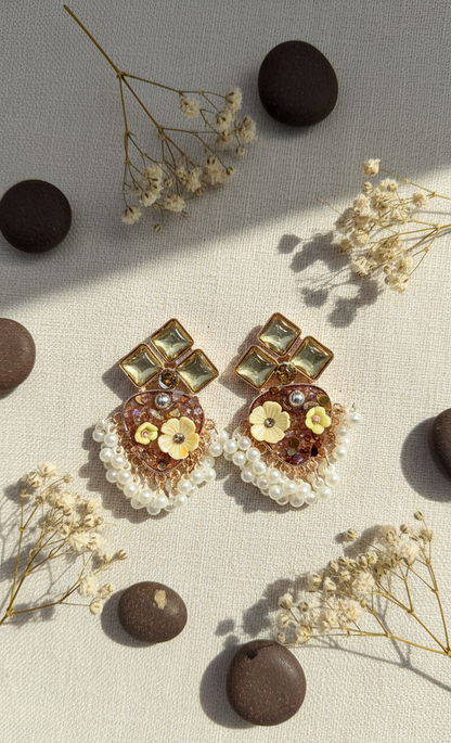 Enchanted Heart Dangler Earrings