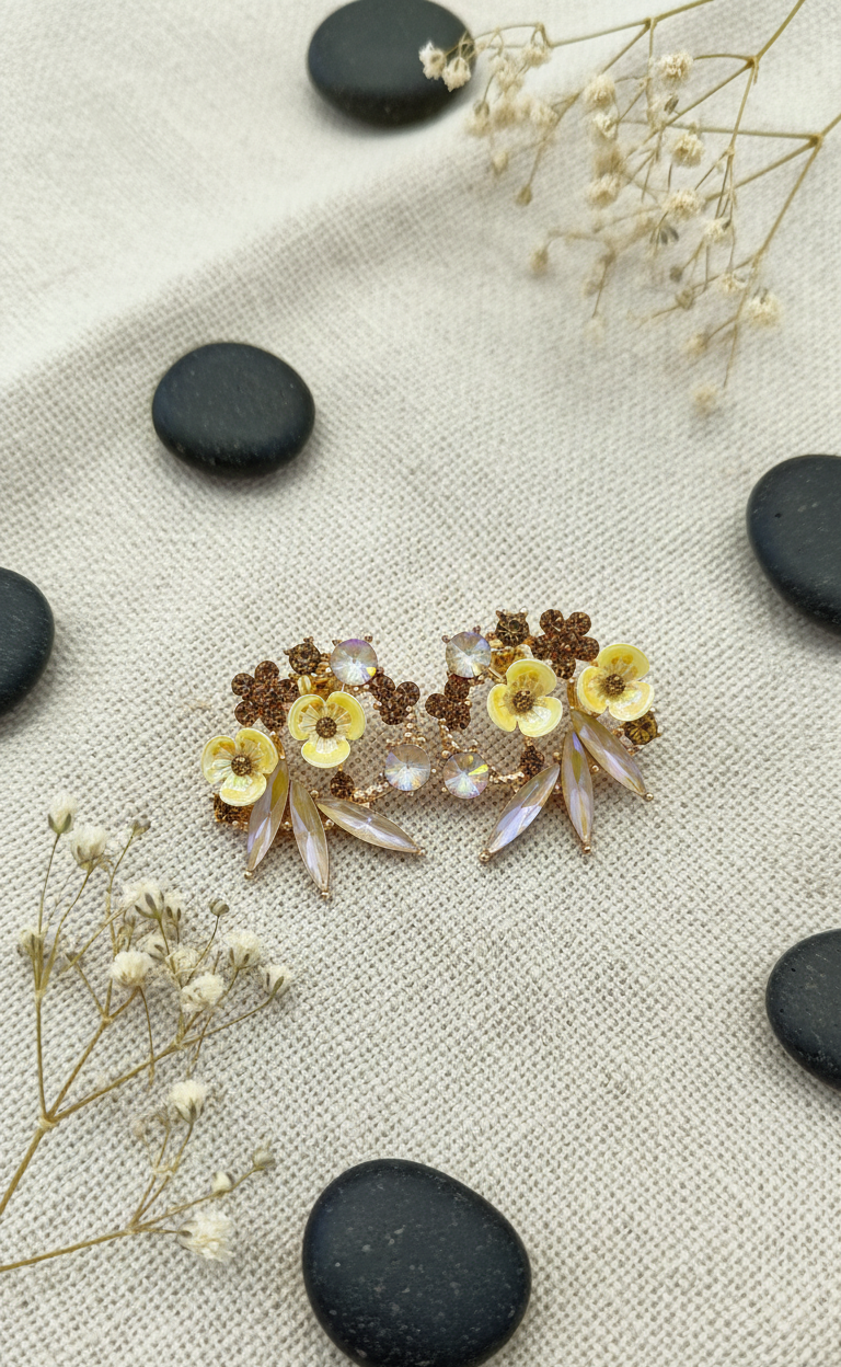 Bloom Designer Stud Earrings