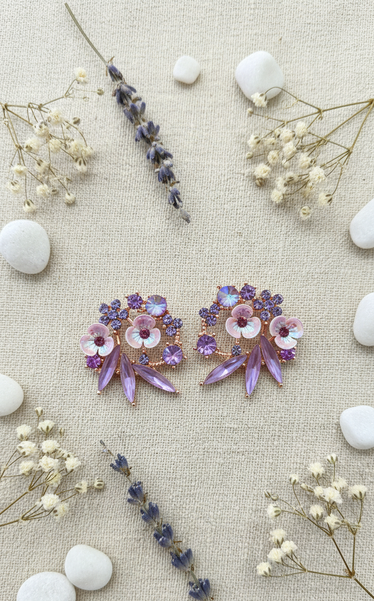 Bloom Designer Stud Earrings
