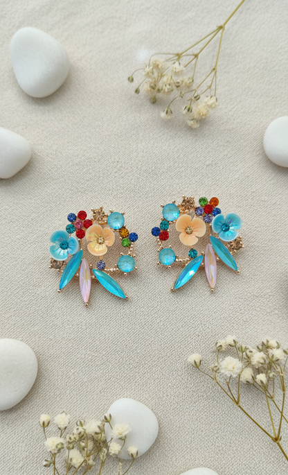 Bloom Designer Stud Earrings