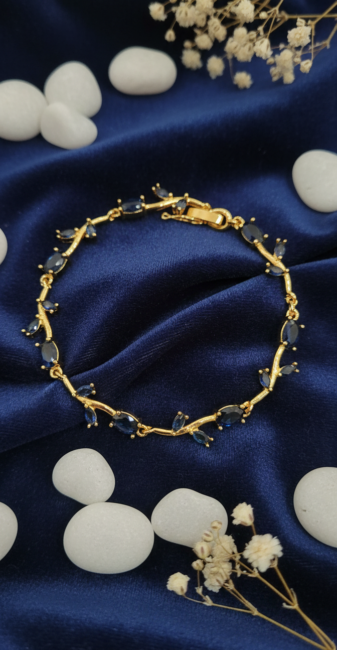 Gold-Toned Tulip Bracelet