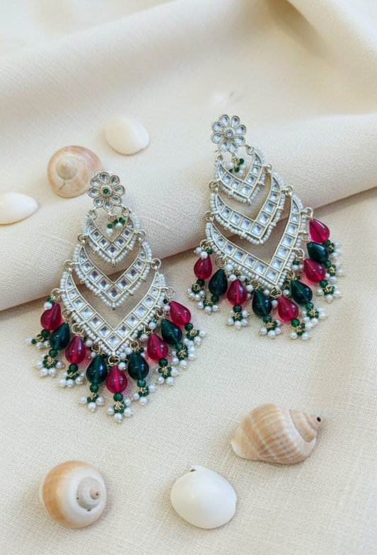 Tiered Drop Earrings