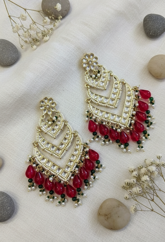 Tiered Drop Earrings