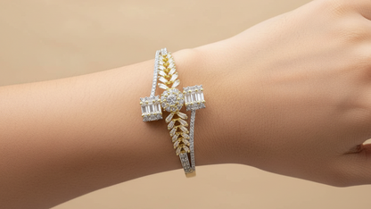 The Modern Sparkle Openable Bracelet