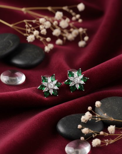 Midnight Bloom Studs