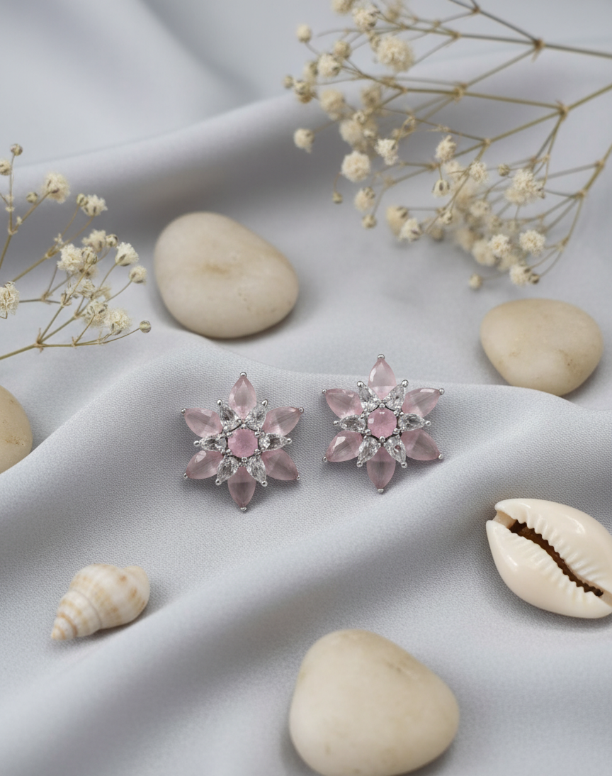 Midnight Bloom Studs