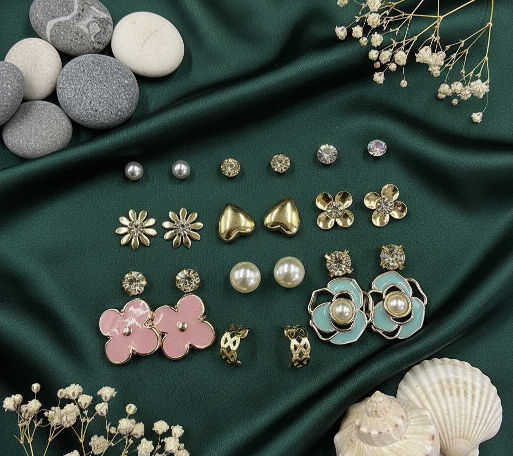 Garden Party Earring Assortment (Pack of 12)