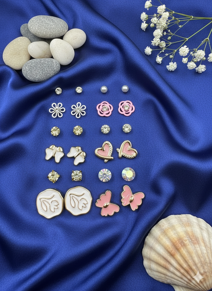 Chic Studs Collection (Pack of 12)