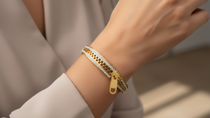 Zip Charm Bracelet