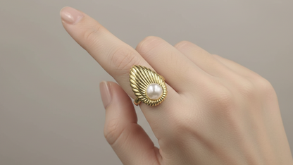 Pearlescent Fan Ring