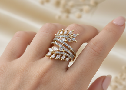 Enchanted Vine Wrap Ring